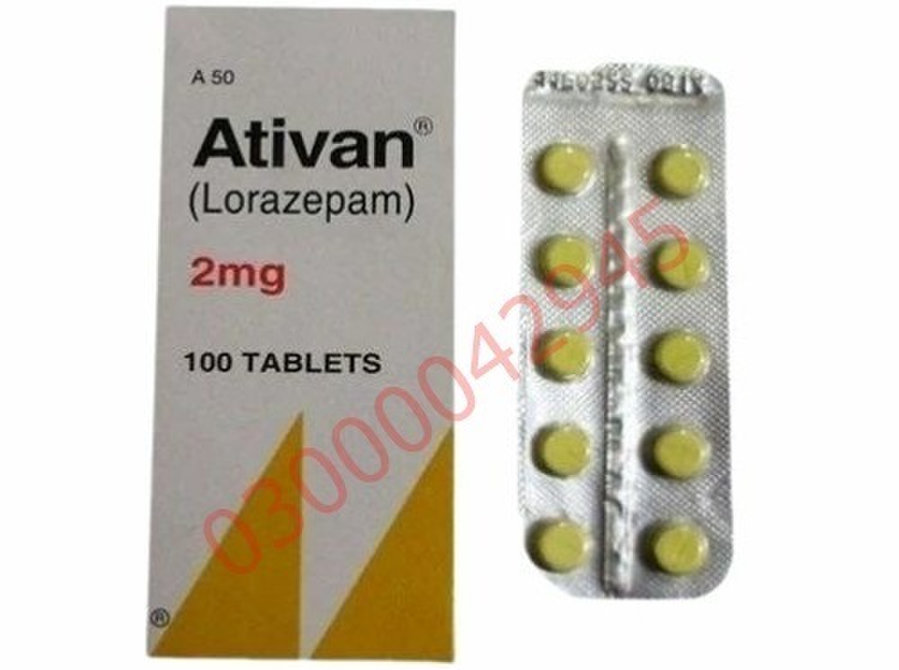 Ativan Tablet Price In Quetta #03000042945. All Pakistan - Office / Commercial